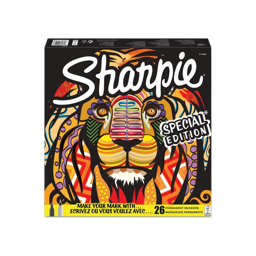 Sharpie Fine Permanent Markör 26 Lı Aslan
