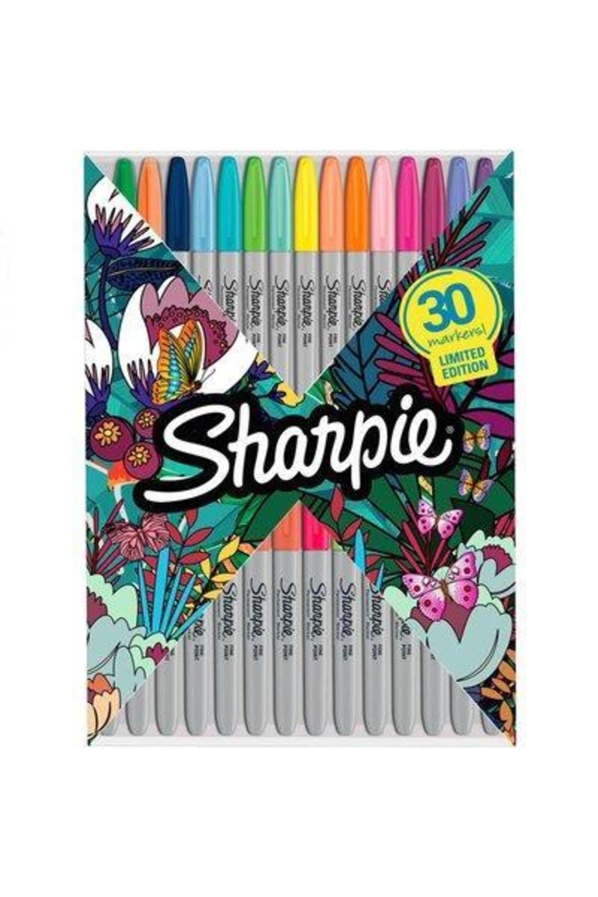 Sharpie 30 Lu Fine Permanent Markör Karışık Zarf
