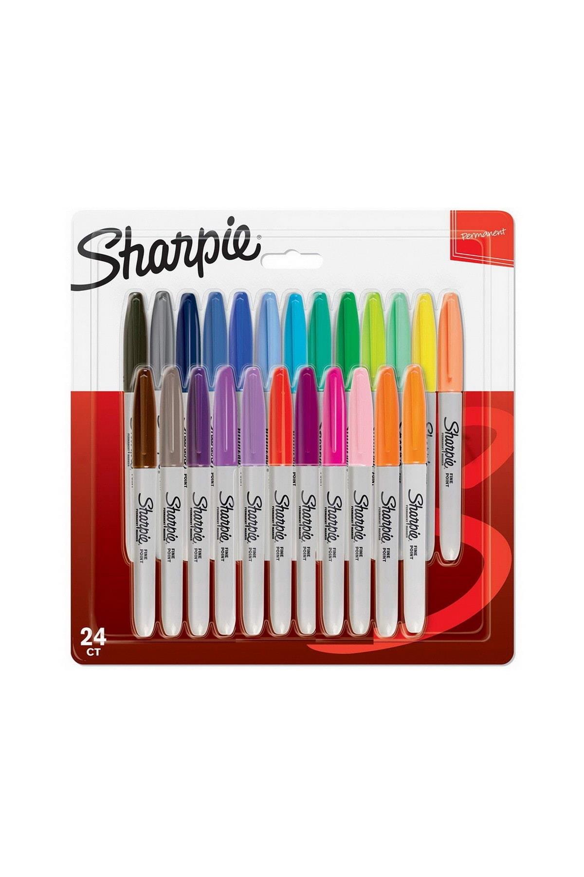 Sharpie Markör Permanent Fine Karışık Renk 24 LÜ 2065405