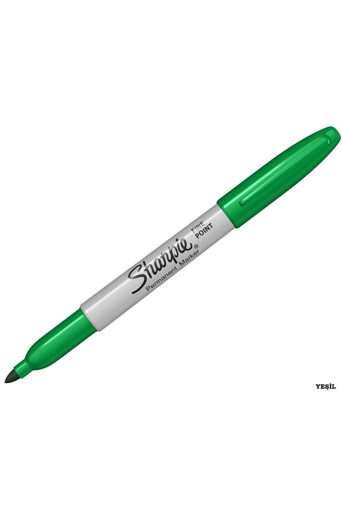 Sharpie Markör Permanent Fine Yuvarlak Uçlu Yeşil 1741834
