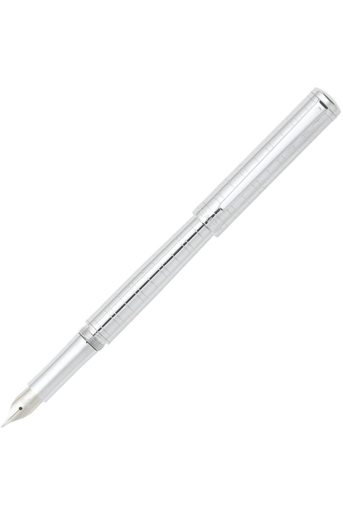 Sheaffer Dolma Kalem Intensity Kendinden Desenli Metal Gövde Krom Dolma Kalem
