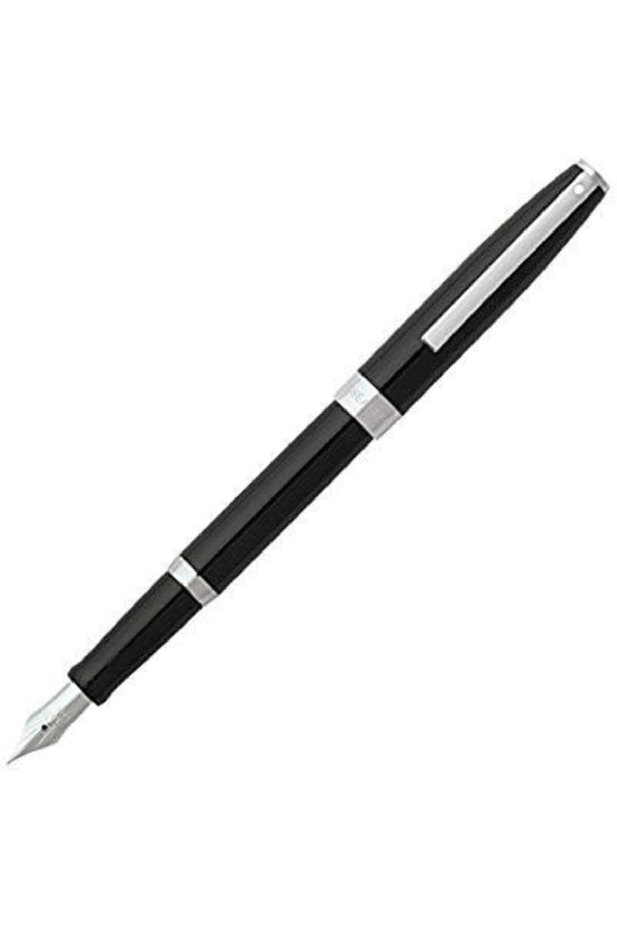 Sheaffer Dolma Kalem Sagaris Krom Klips Özel Hediye Kutulu Parlak Siyah Dolma Kalem