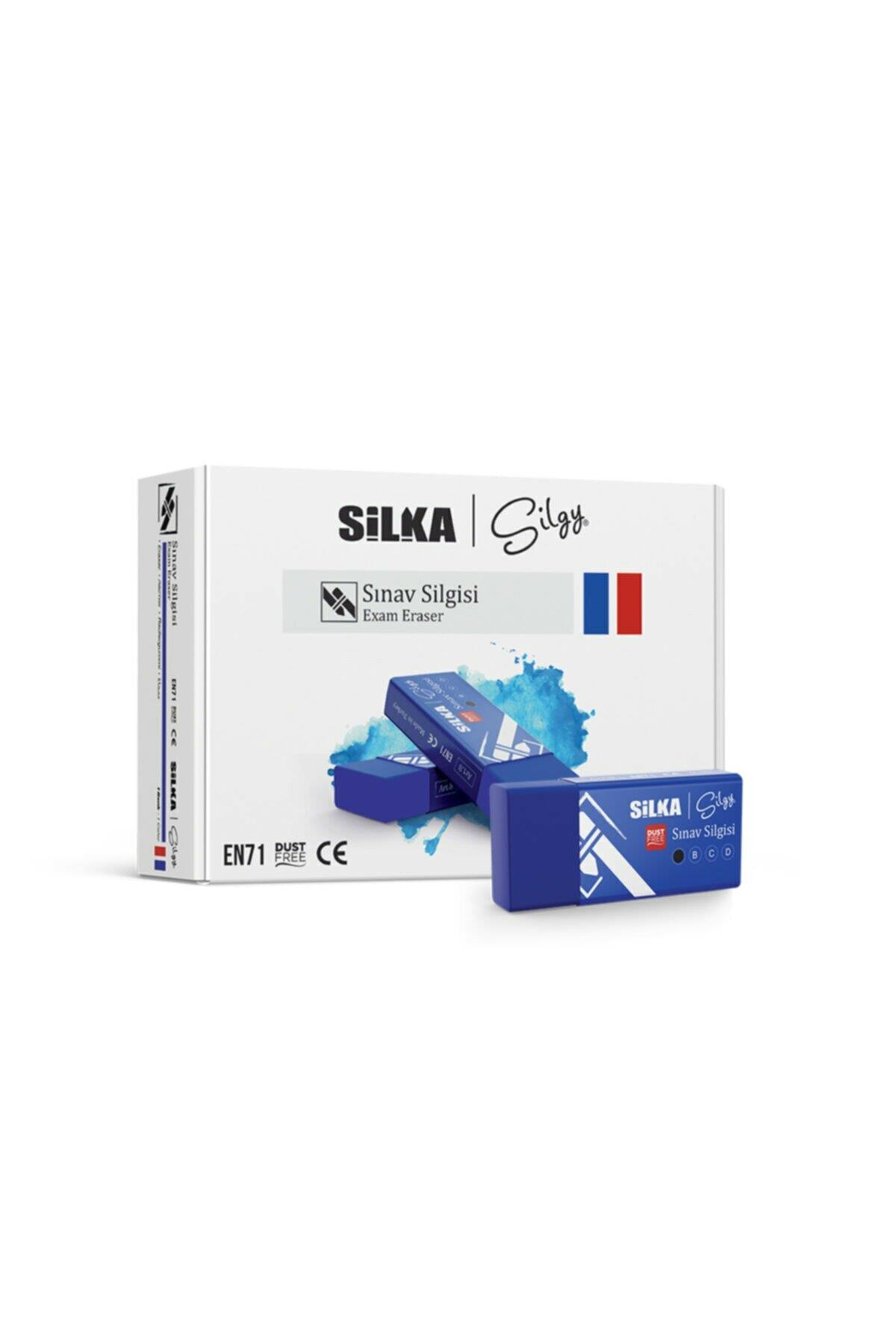 Silka Art.10 Sınav Silgisi Lacivert (30 Lu Kutu)