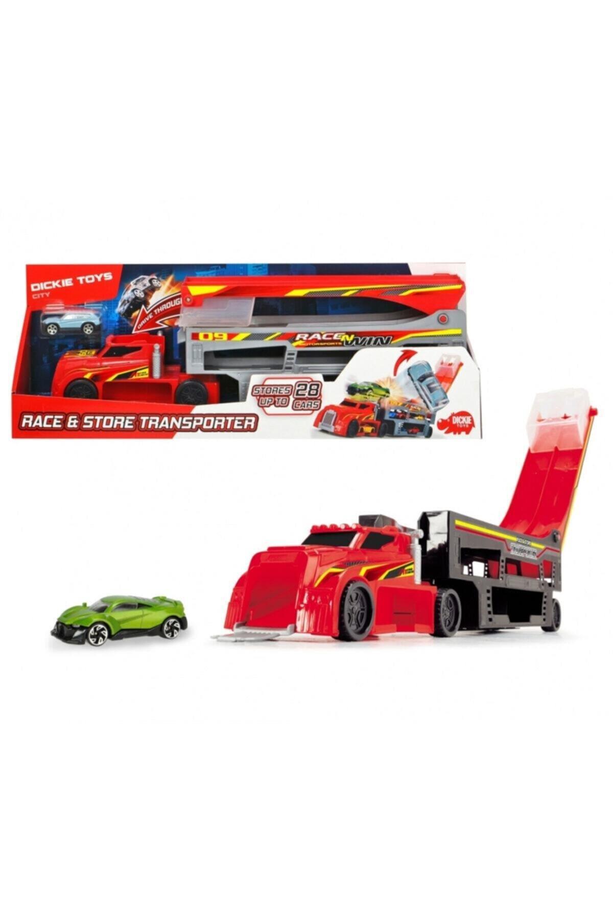 Simba Dickie Toys Race And Store Transporter Taşıyıcı Tır Fırlatma Rampalı
