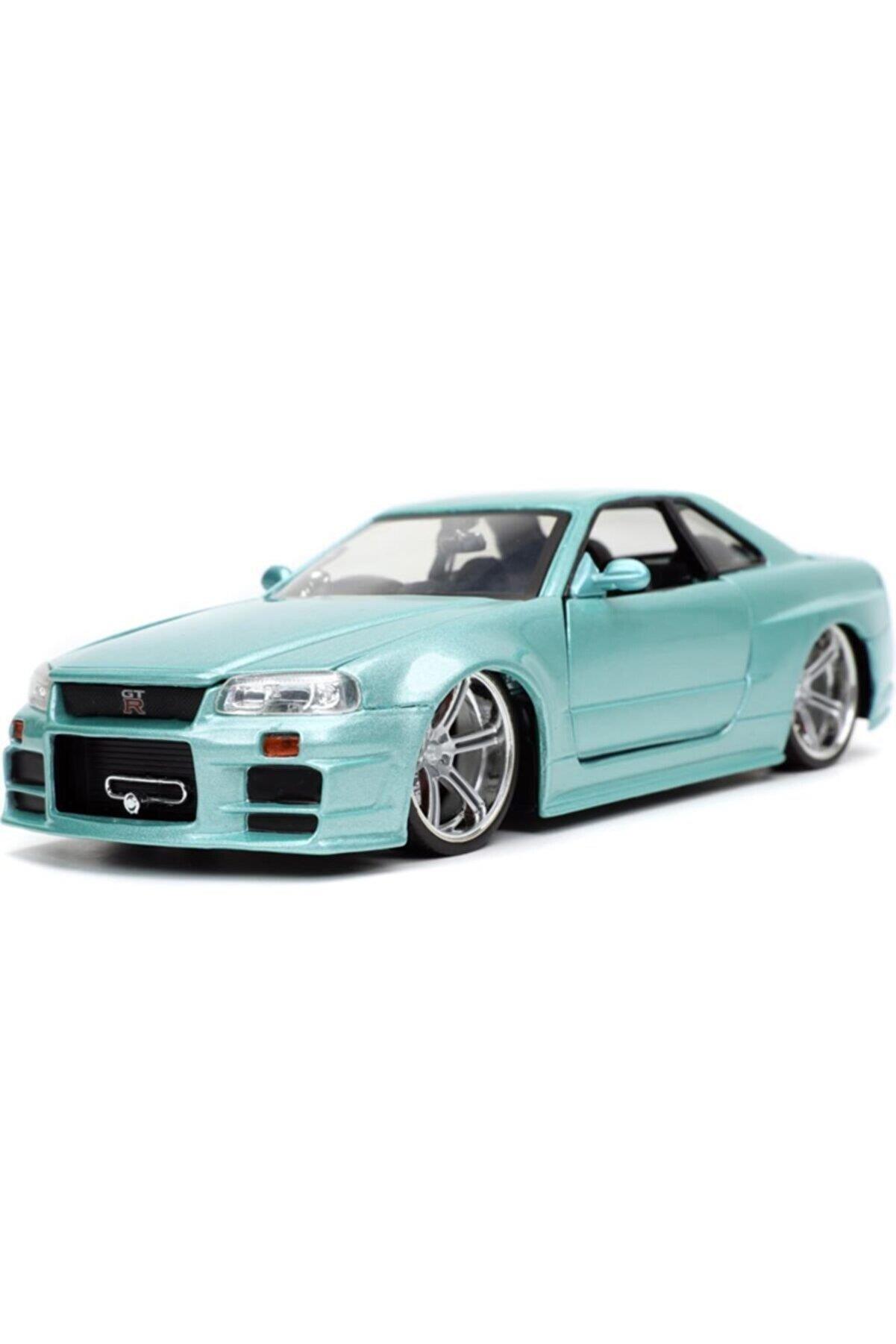 Simba Jada Hızlı ve Öfkeli Fast & Furious 2002 Nissan Skyline Metal Araba