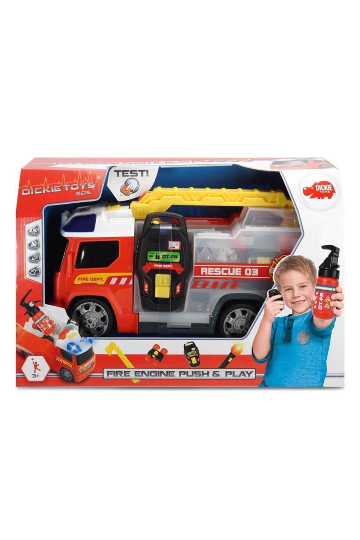 Simba Push & Play İtfaiye Aracı Fire Engine Push & Play