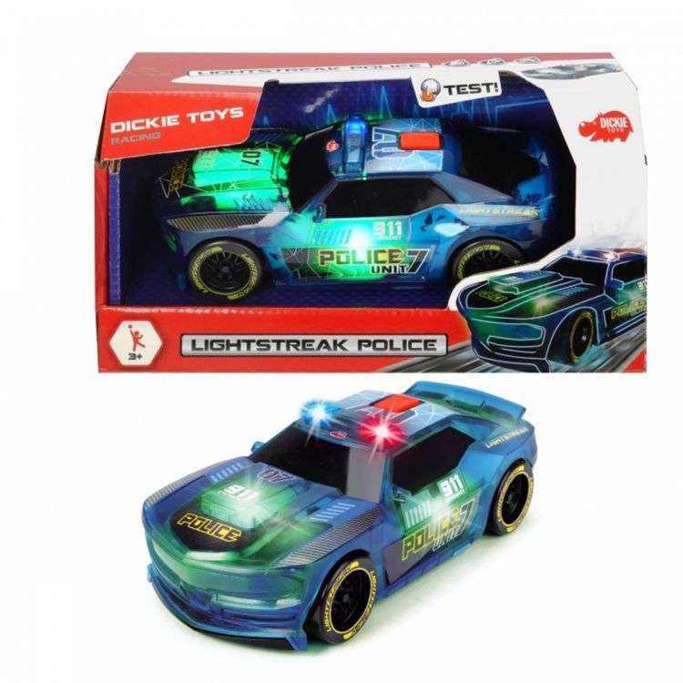 Simba Lightstreak Police Işıklı Araba Polis Arabası