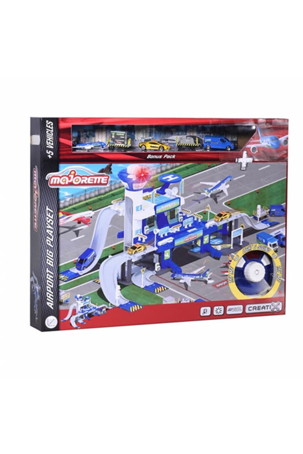 Simba Majorette Creatix Playset Havaalanı + 5 Araçlı Oyun Set