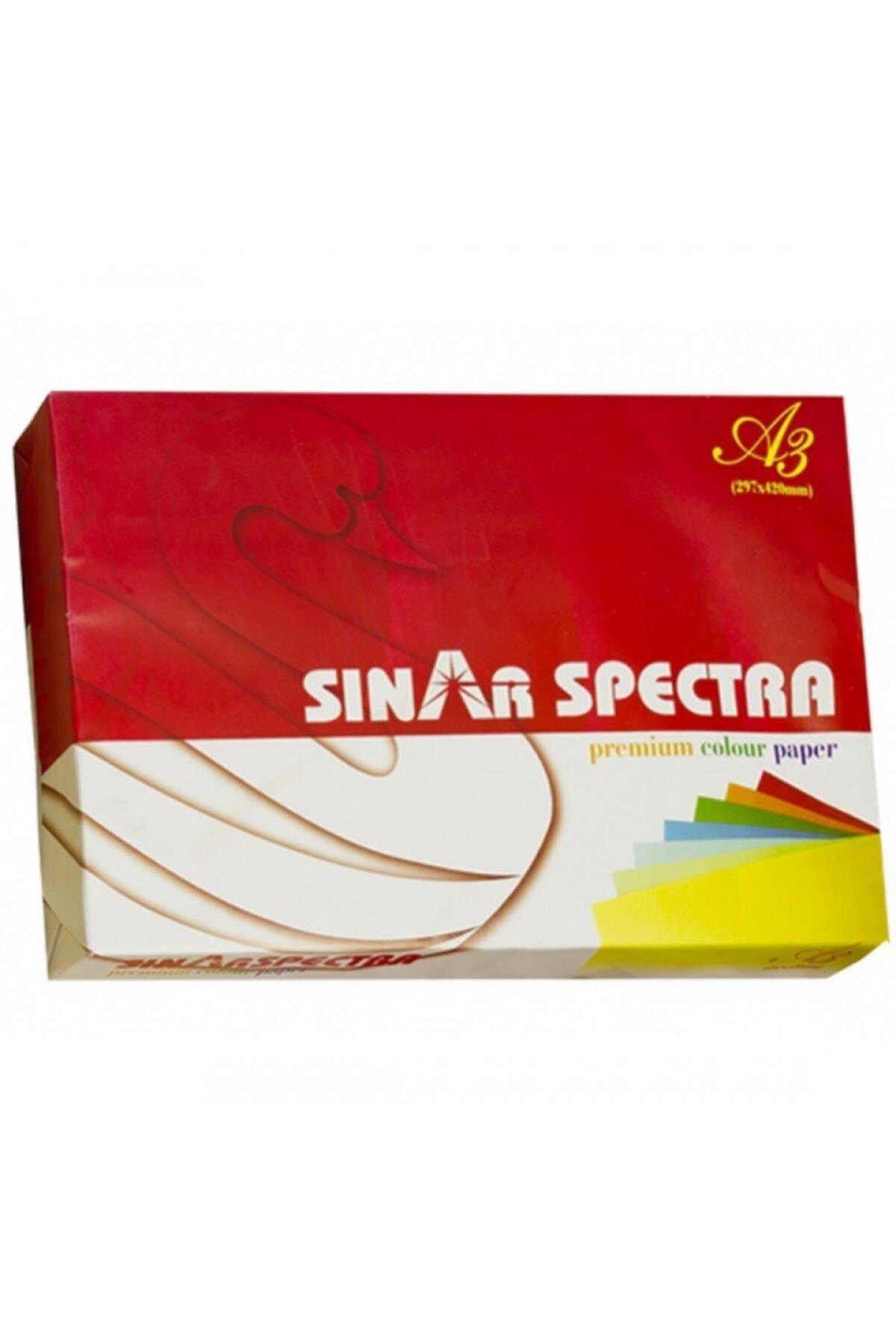 Sınar Renkli Fotokopi Kağıdı 250 Lİ A3 75 GR 5 Renk Fosforlu Renkler