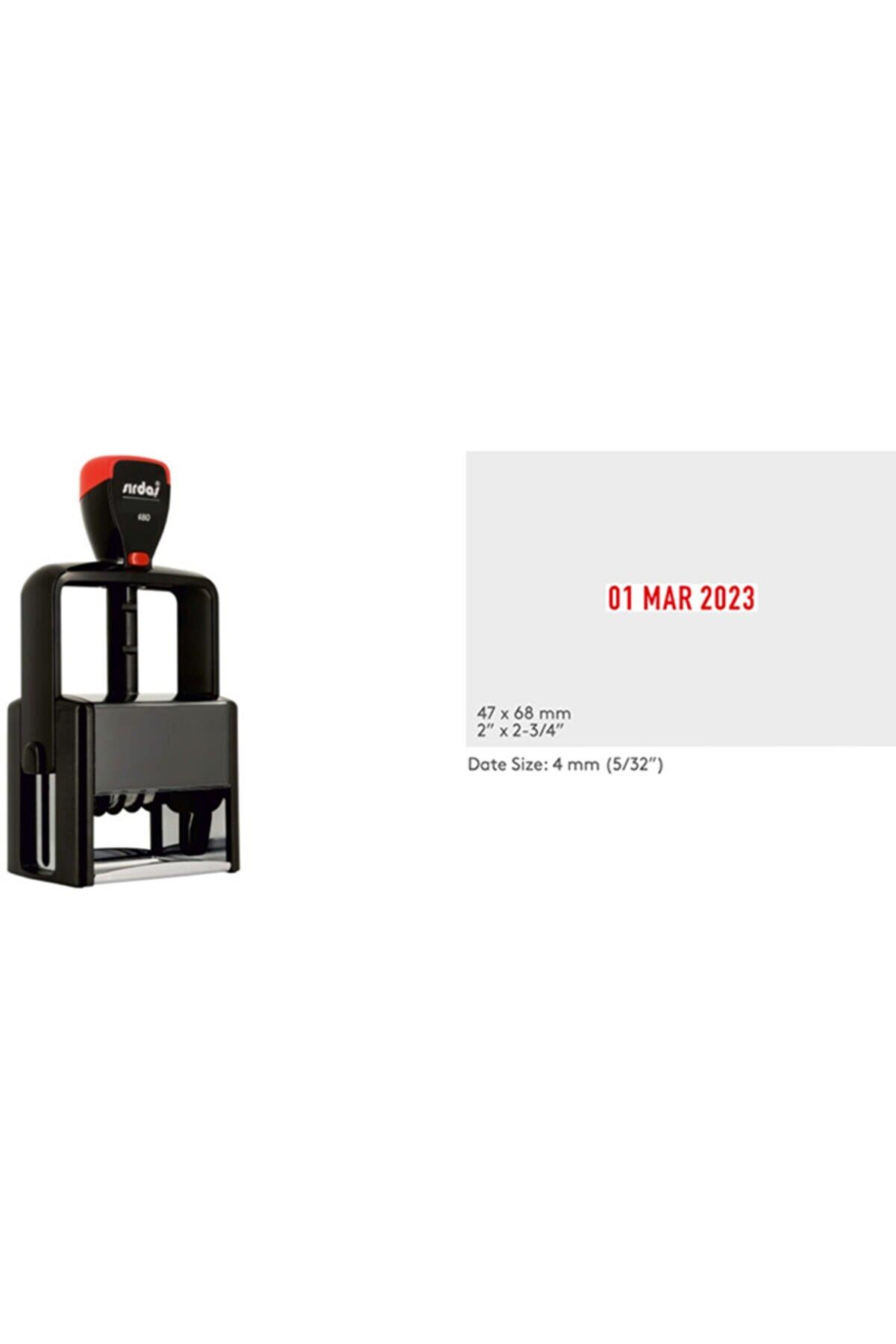 Sırdaş Tarih Kaşesi Profosyonel 47x68 mm