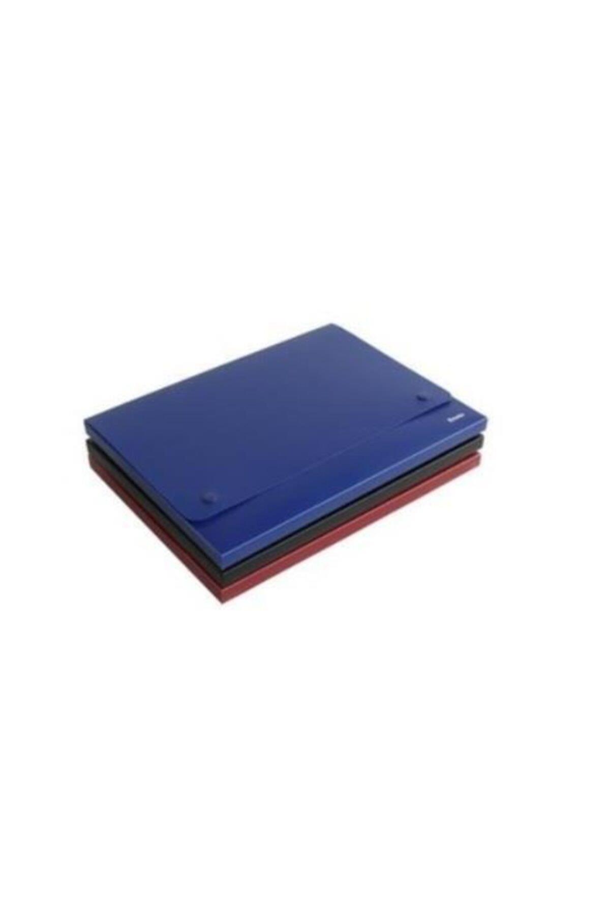 Smato Çıtçıtlı Dosya Kutu Mat Açık Mavi W 4411