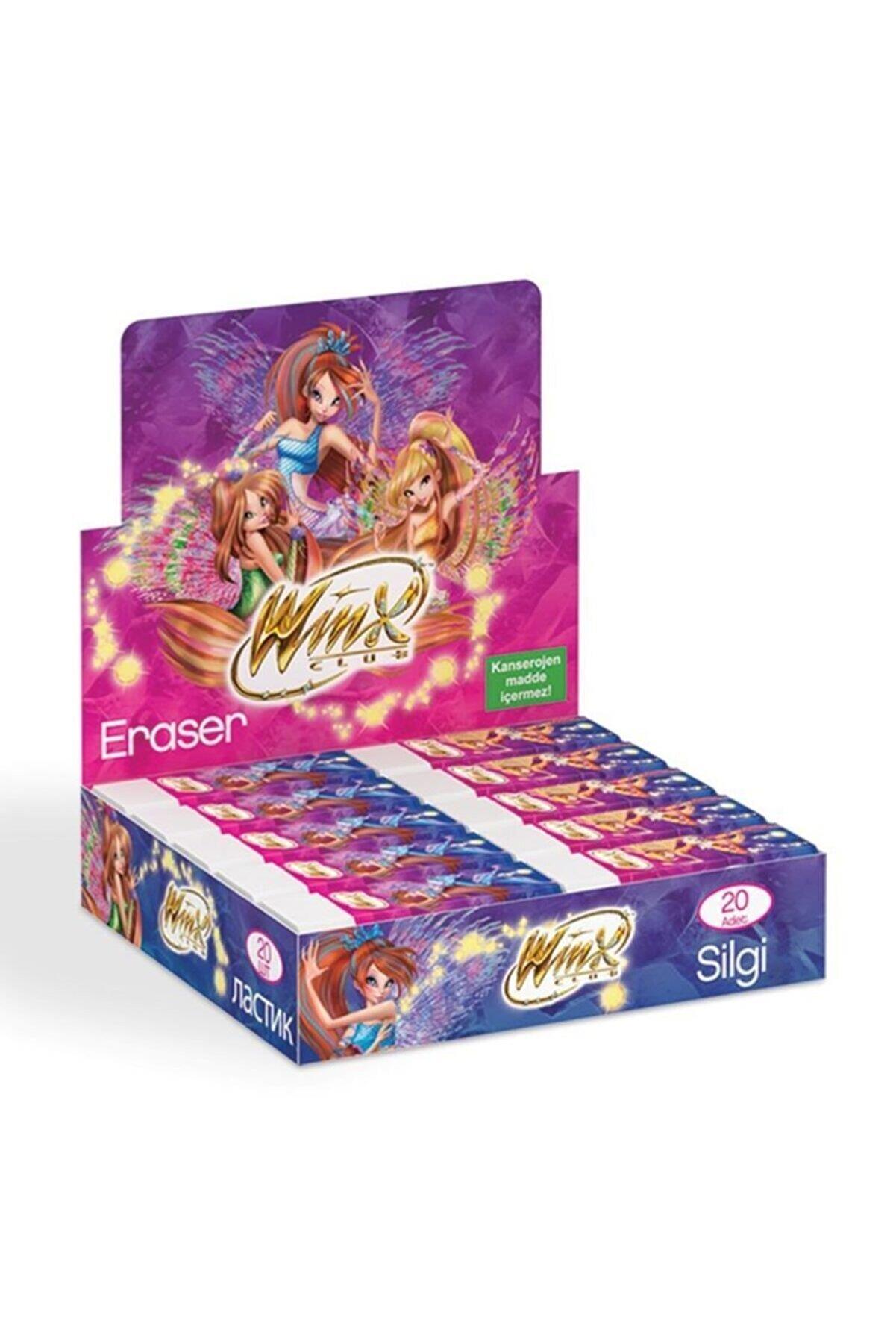 Yaygan Sms Winx Silgi Kısa Öğrenci Silgisi (20 Li Paket)