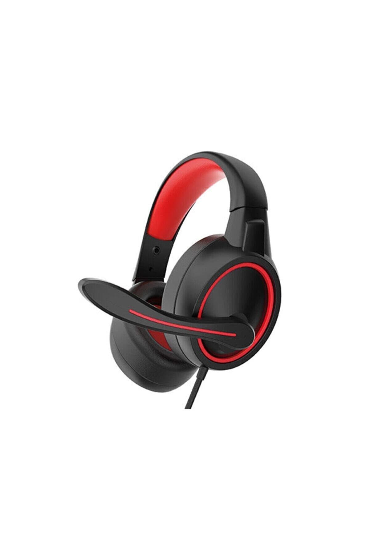 Snopy Siyah Kırmızı 3.5mm Gaming Oyuncu Mikrofonlu Kulaklık