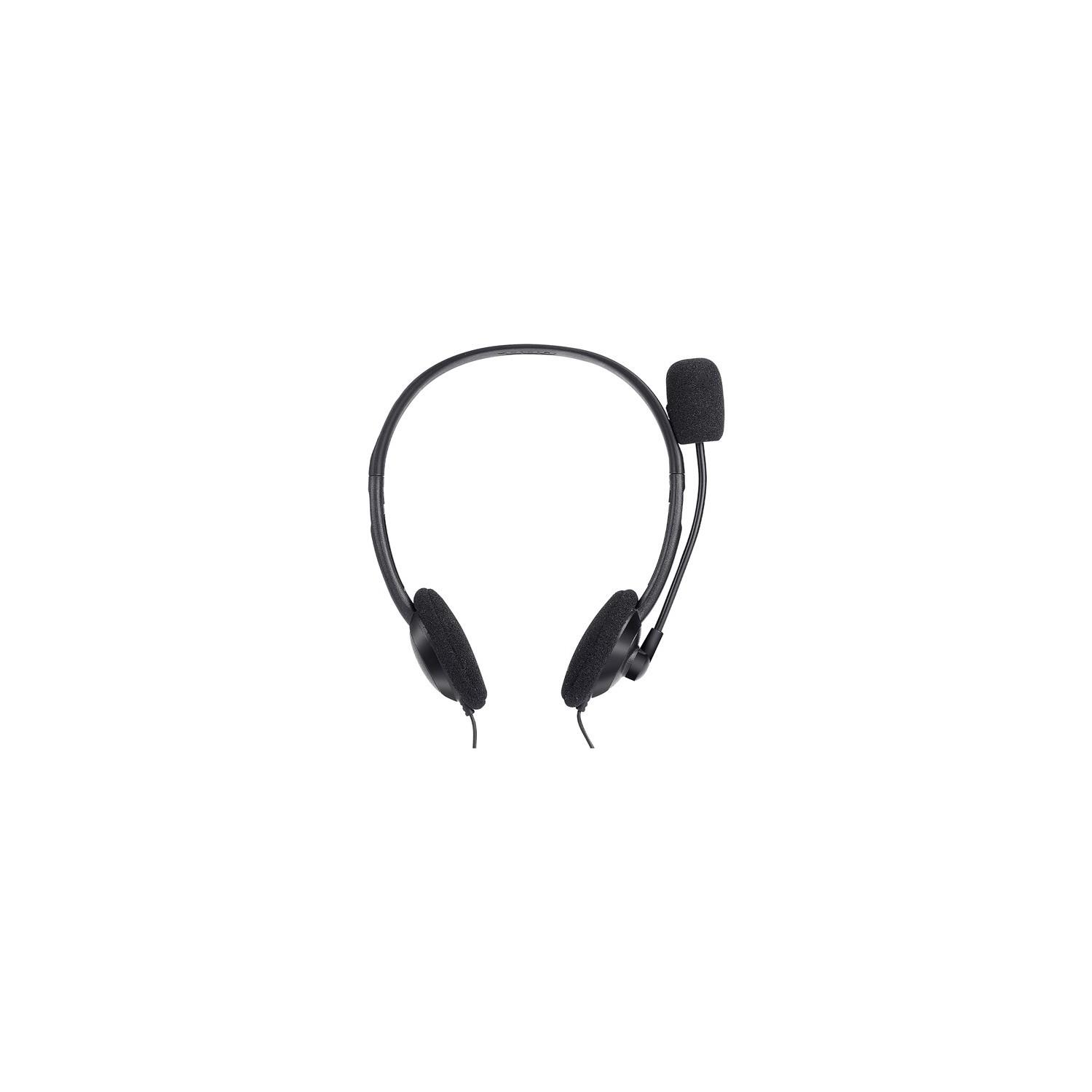 Snopy 3.5 mm Çağrı-Eğitim Mikrofon Kontrollü Call Center Stereo Notebook-PC Kulaklık