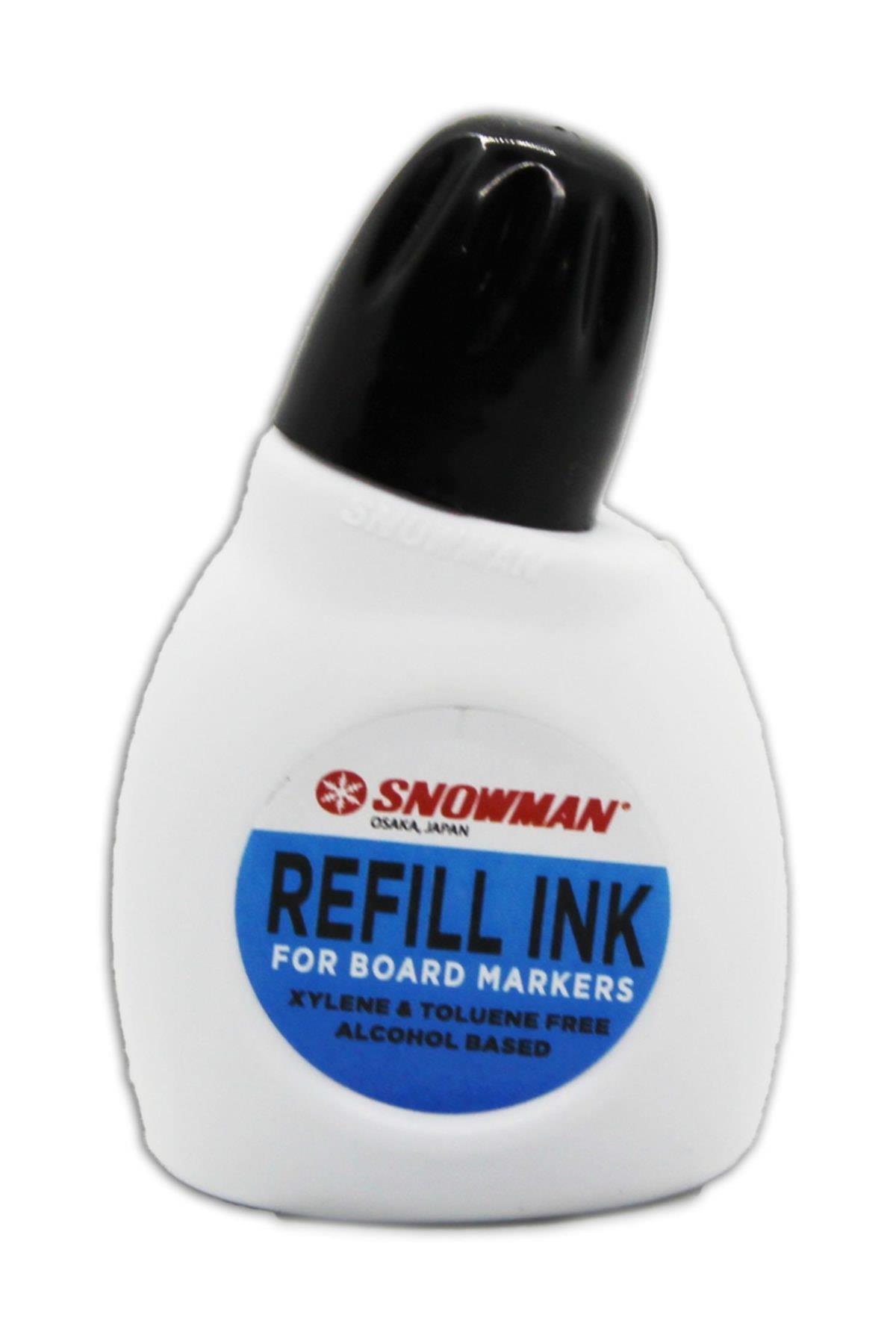 Snowman Tahta Kalem Mürekkebi 30 CC Siyah BN-1A S