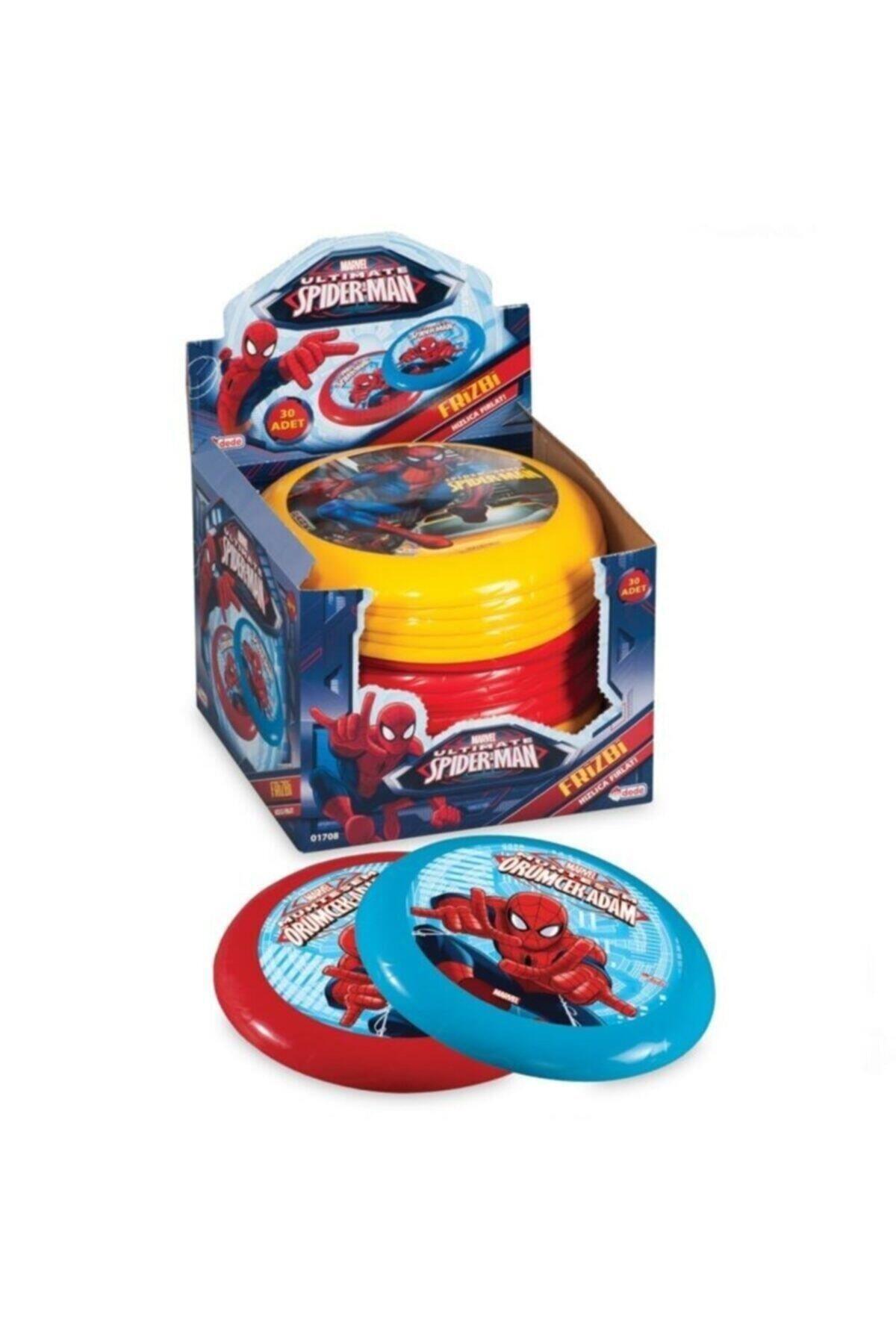 Spiderman Firizbi (Karışık Renk 1 Adet)