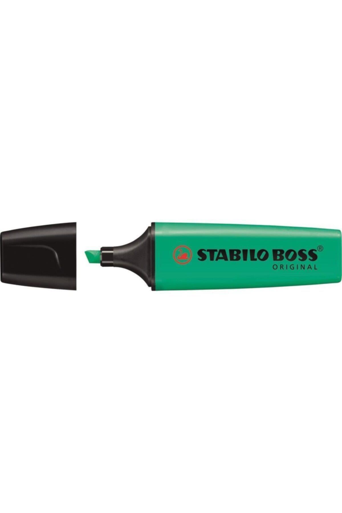 Stabilo Fosforlu Kalem Boss Orıgınal Turkuaz (10 Lu Paket)