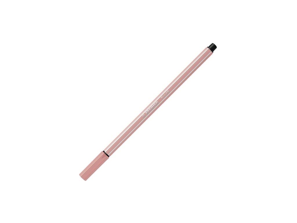 Stabilo Keçe Uçlu Boya Kalemi 1 Mm Köpüklü Pembe Keçeli Kalem (10 Lu Paket)