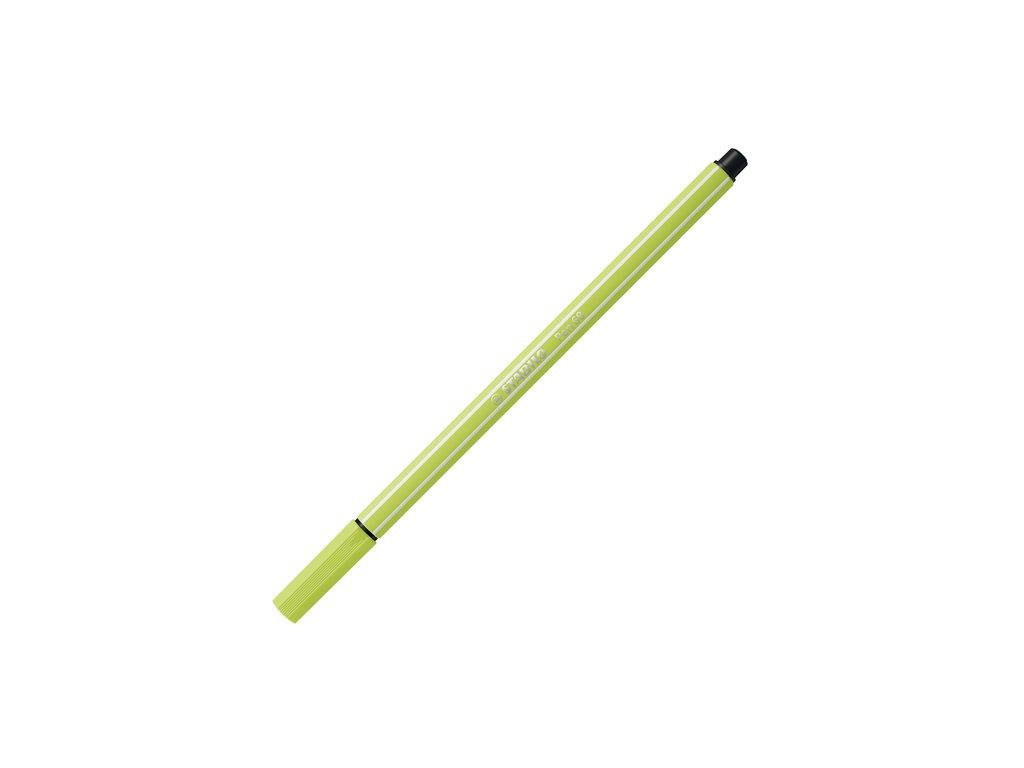 Stabilo Keçe Uçlu Boya Kalemi Lime Yeşili 68/14 (10 Lu Paket)