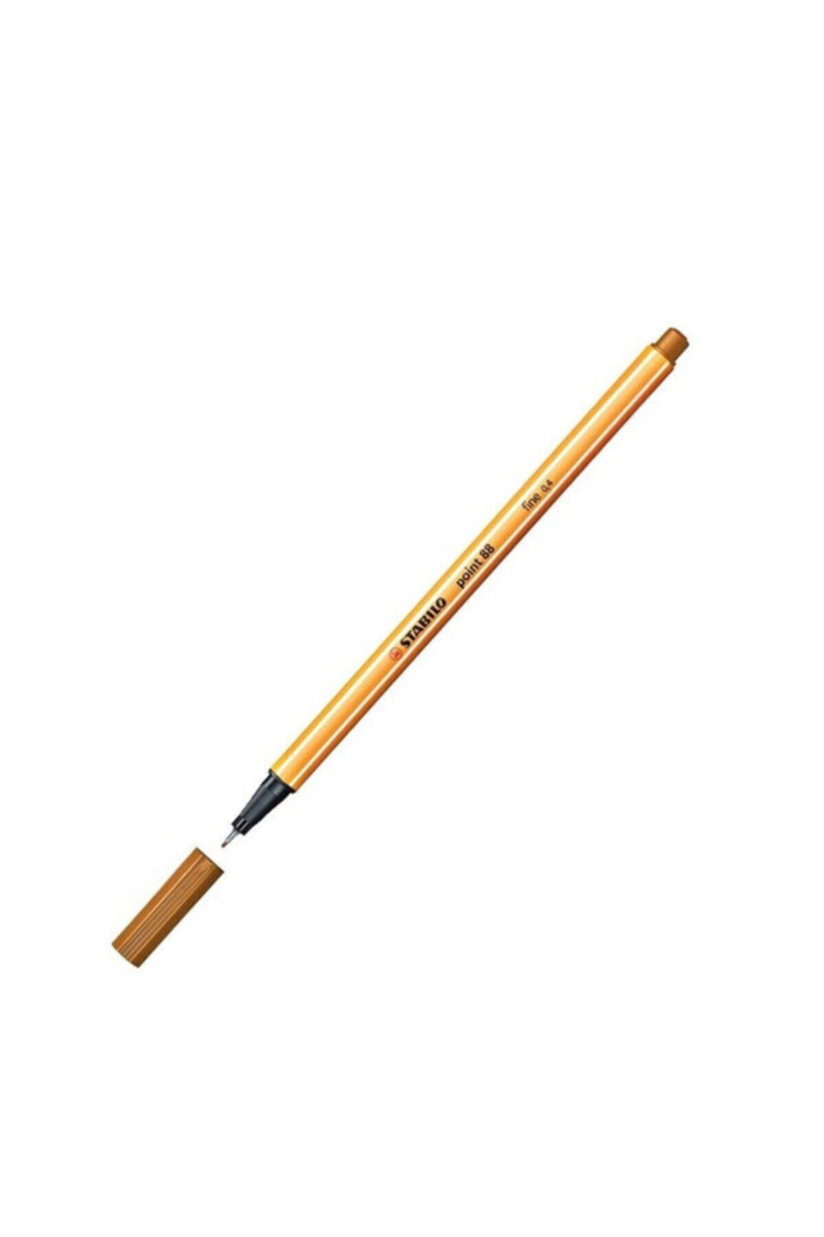 Stabilo Keçe Uçlu İnce Kalem 88 Point 0.4 MM Haki 88/89 (10 Lu Paket)