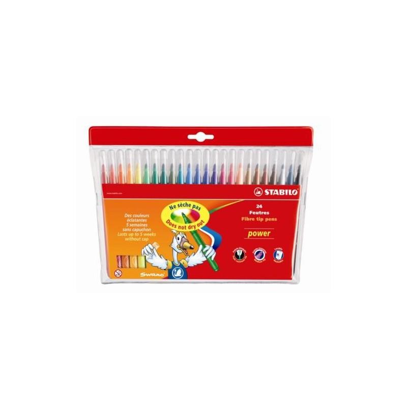 Stabilo Keçeli Boya Kalemi Power 24 Renk 280/24-01
