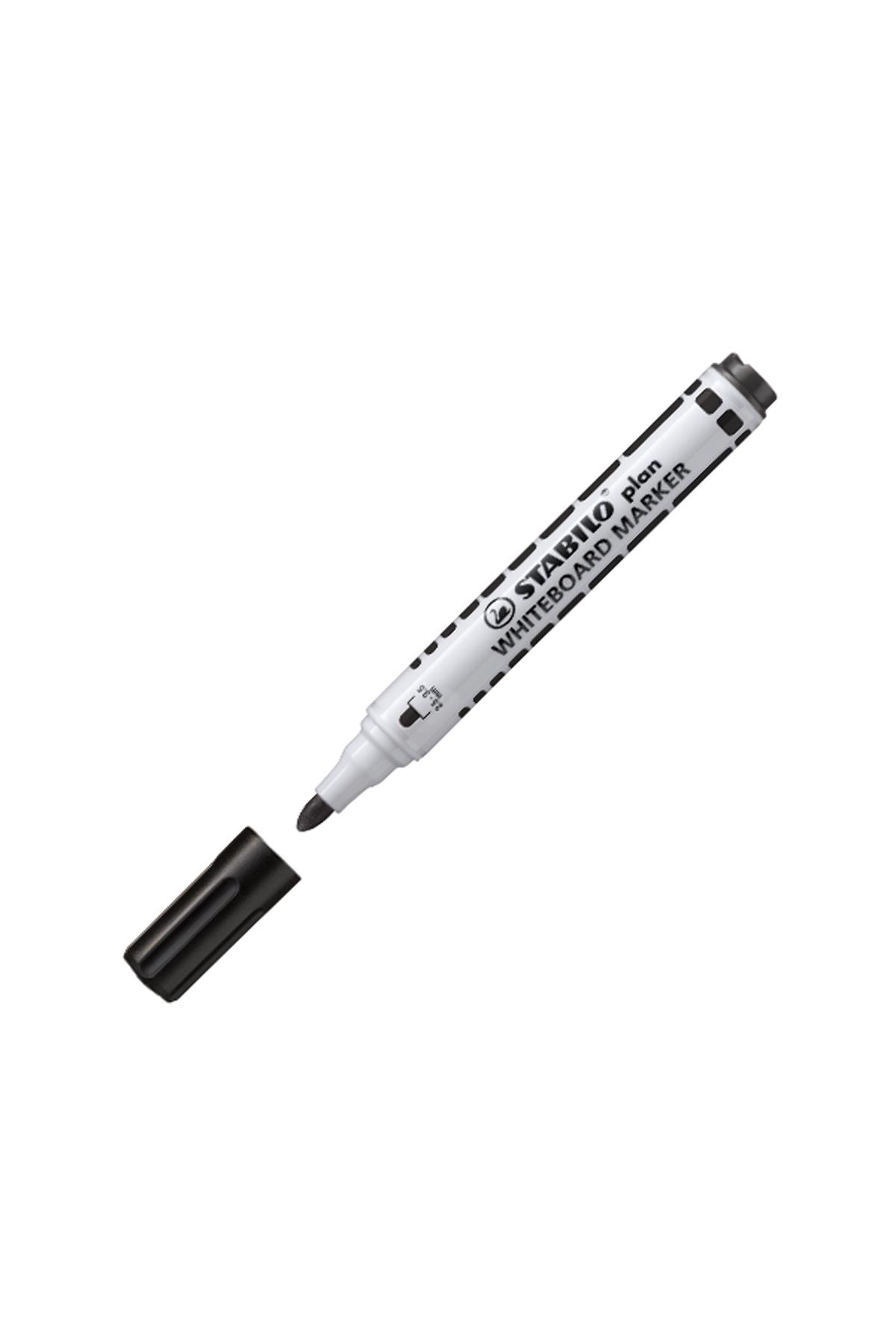 Stabilo Tahta Kalemi Plan Yuvarlak Uçlu 2.5-3.5 MM Siyah (10 Lu Kutu)