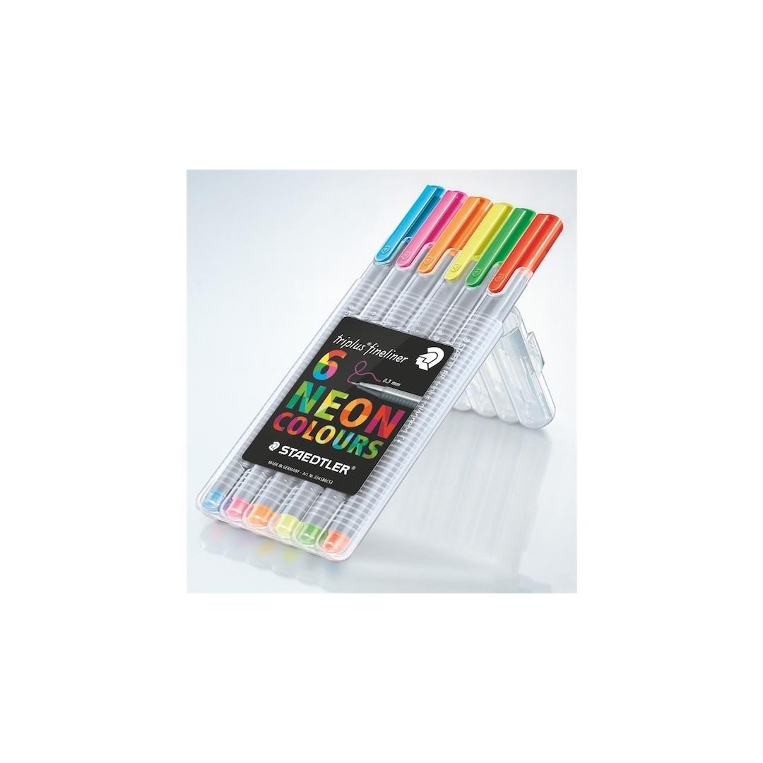 Staedtler Fineliner Triplus Üçgen 0.3 MM 6 LI 334 SB6CS3