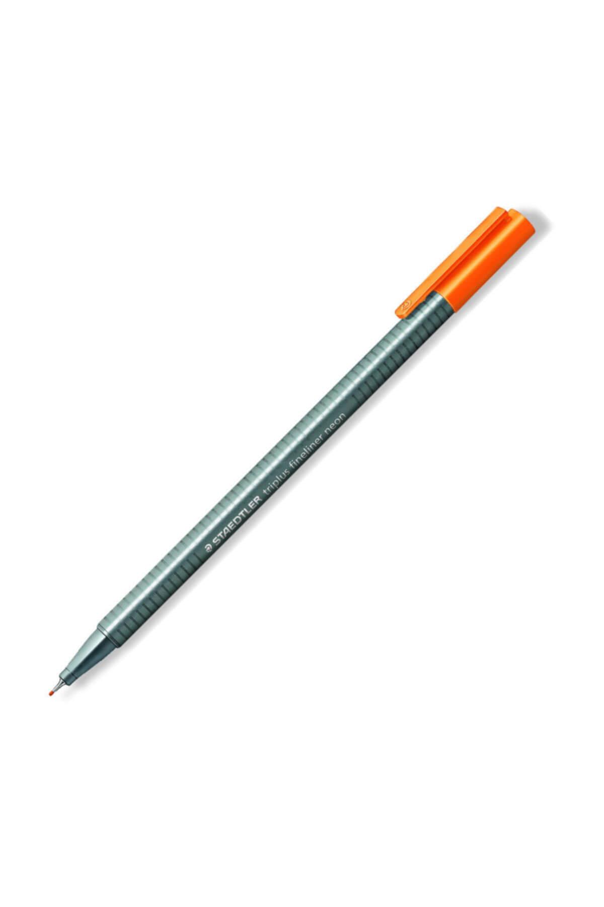 Staedtler Fineliner Triplus Üçgen 0.3 MM Neon Turuncu 334-401