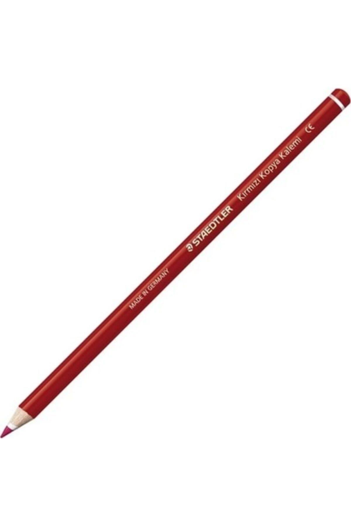 Staedtler Kırmızı Kopya Kalemi 12 Li (1 Paket 12 Adet)