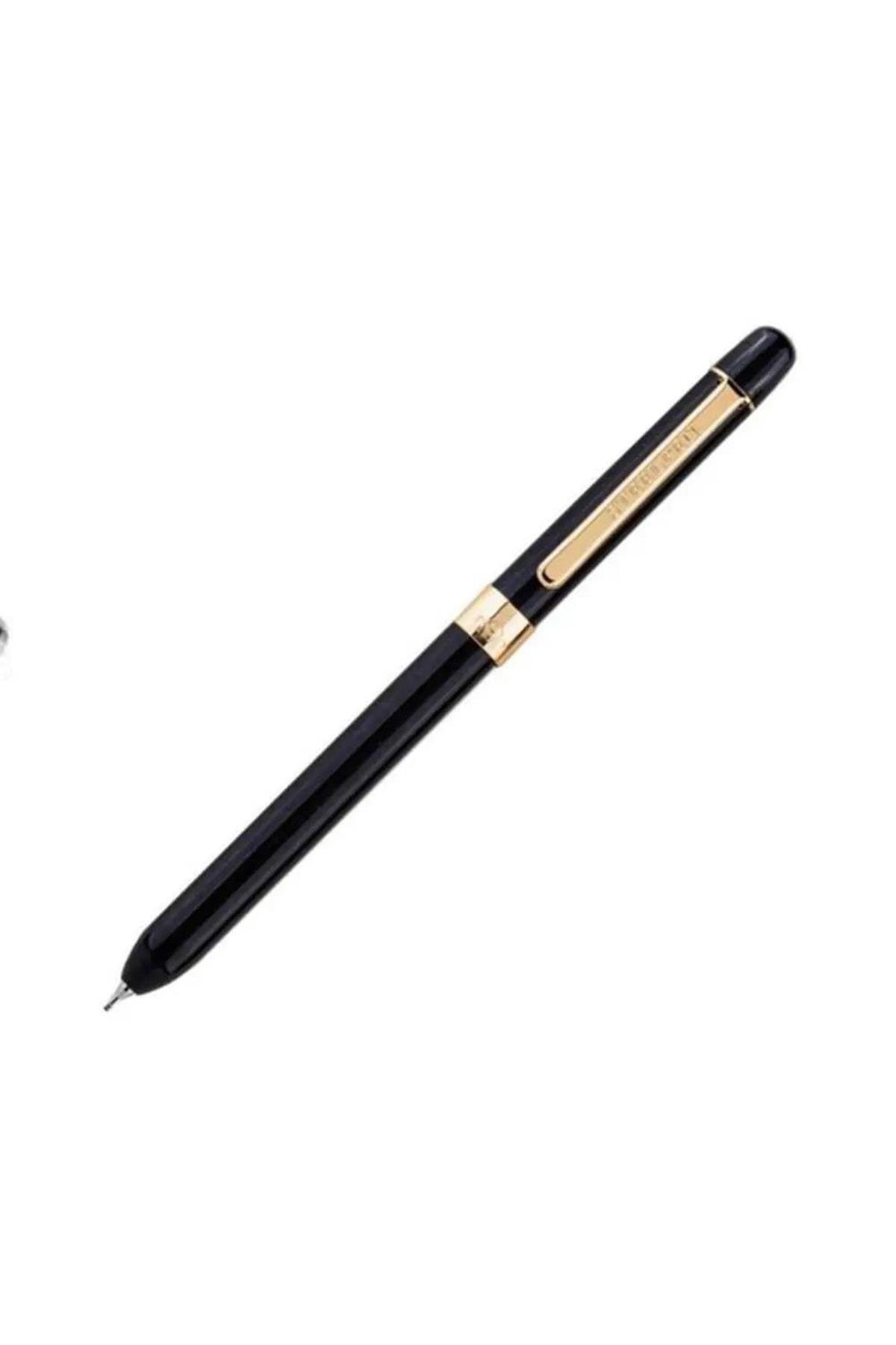 Steel Pen Fonksiyonlu Kalem 2 Tükenmez+Versatil  0.7 MM Krom 420