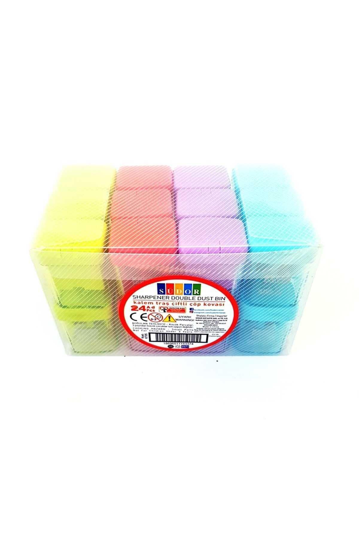 Südor Kalemtraş Çiftli Çöp Kovası (24 Lü Paket)