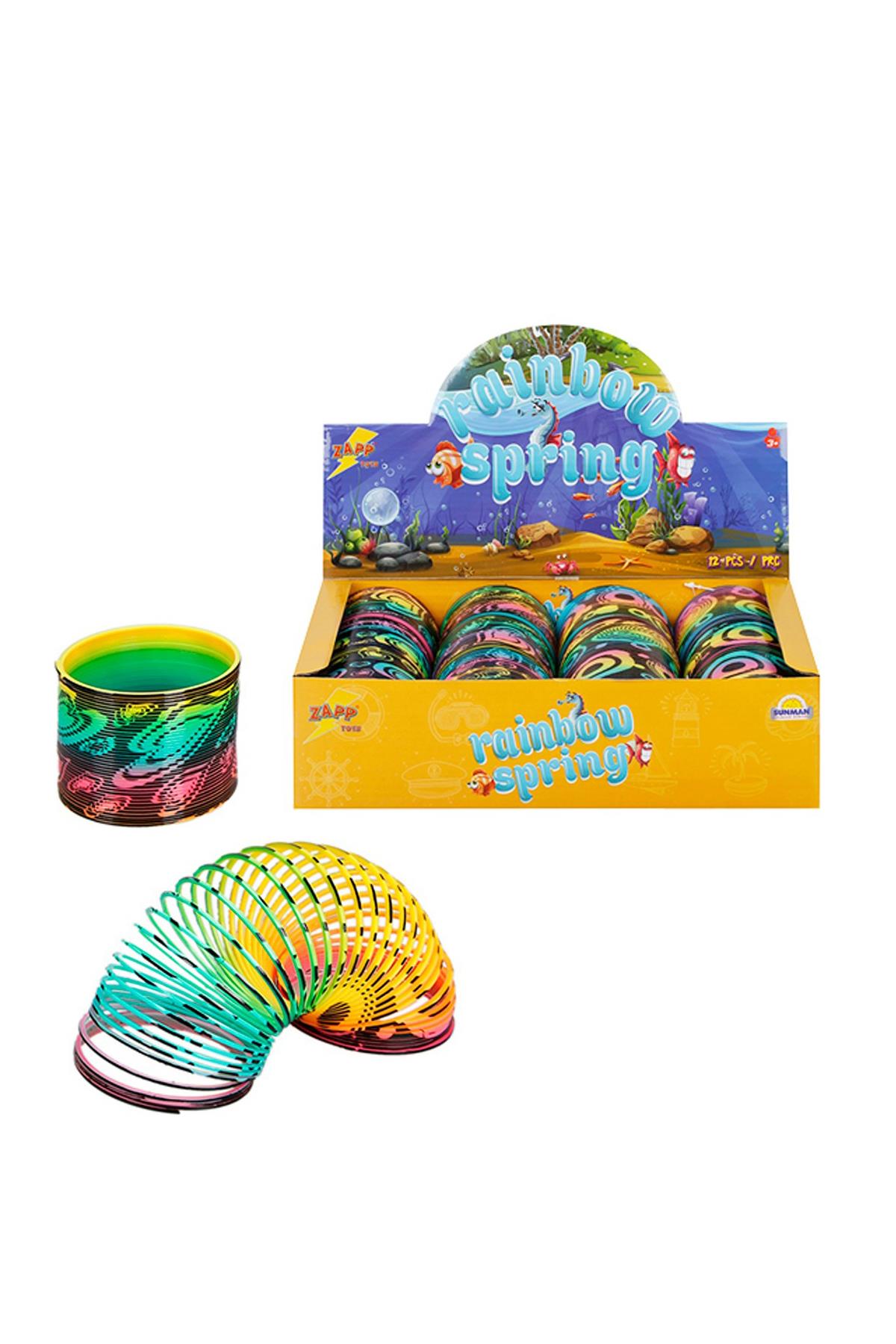 Sunman Zap Toys Rainbow Siyah Neon Stres Yayı