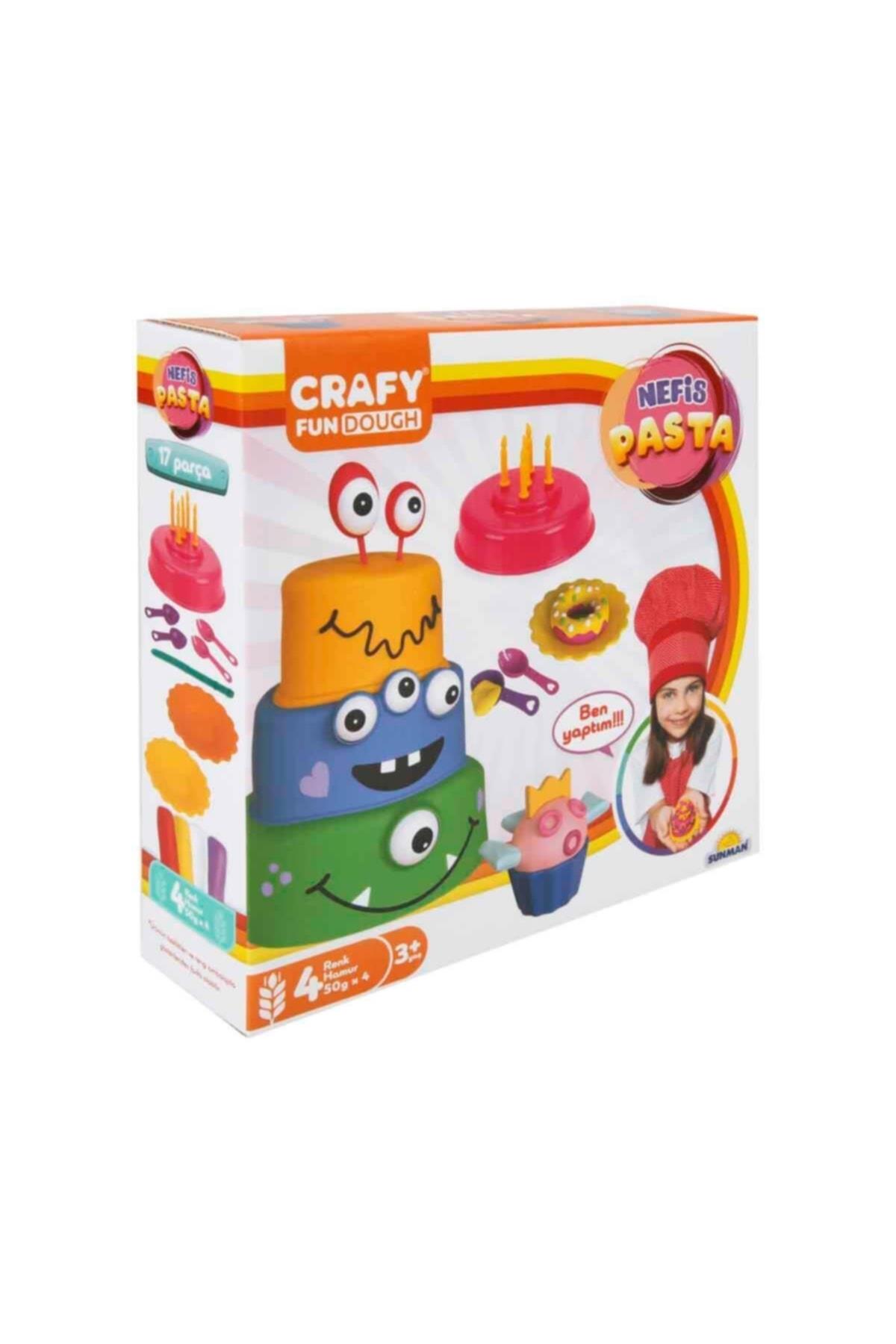 Sunman Crafy Nefis Pasta Oyun Hamur Seti 17 Parça 200 gr