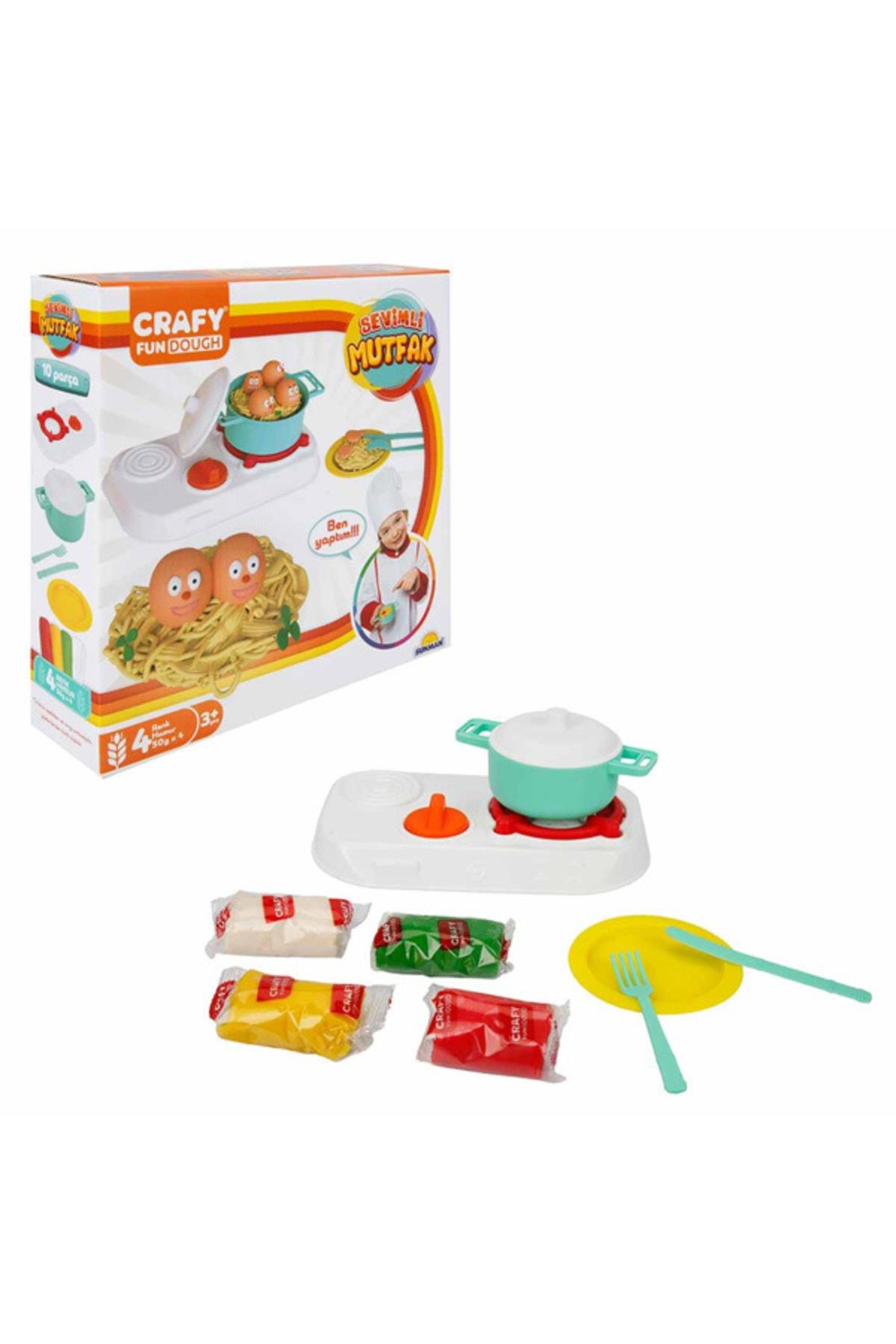 Sunman Crafy Sevimli Mutfak 200 gr 10 Parça