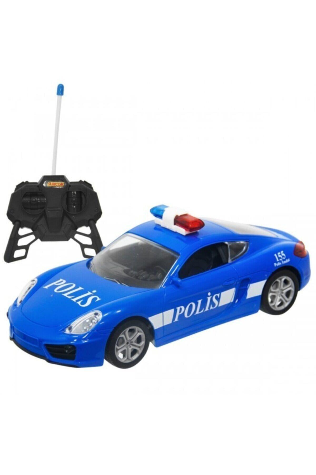 Sunman 1:20 Uzaktan Kumandalı Suncon USB Şarjlı Polis Arabası 20 Cm