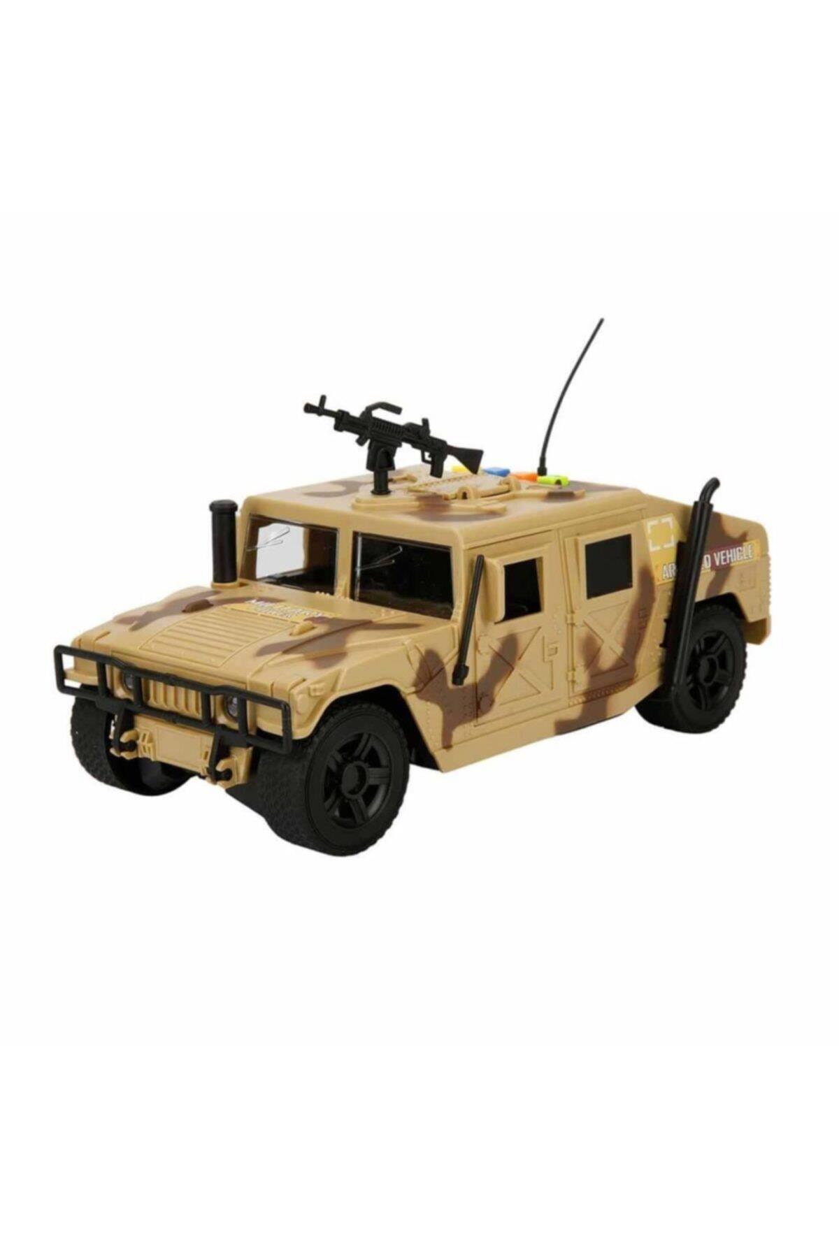 Sunman Sesli ve Işıklı Askeri Hummer Jeep 23 Cm