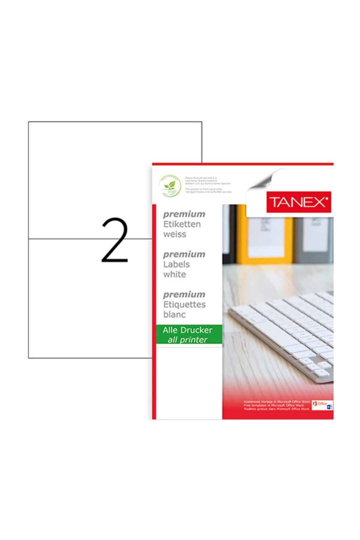 Tanex Lazer Etiket 100 YP 210x148.5 Laser-Copy-Inkjet TW-2102