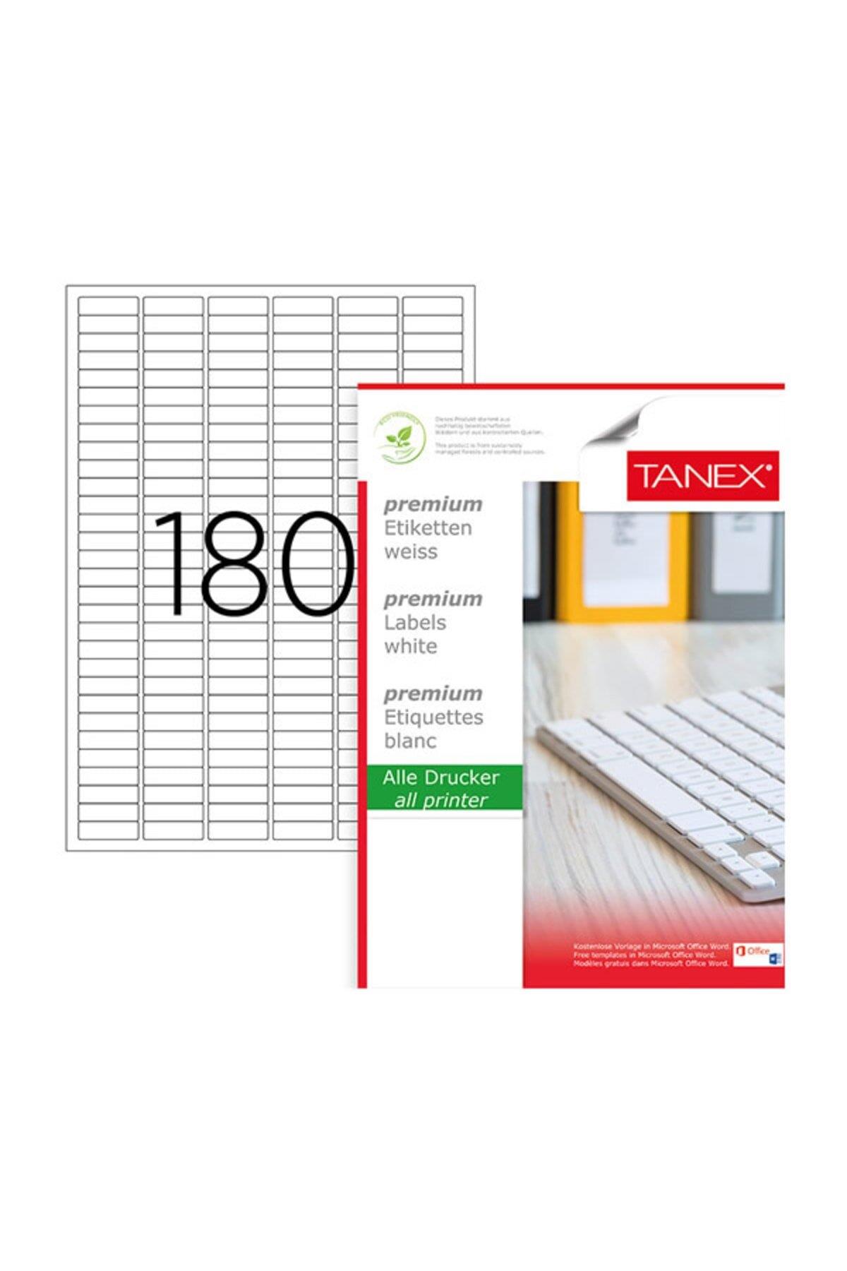 Tanex Lazer Etiket 100 YP 30x9 Laser-Copy-Inkjet TW-2060