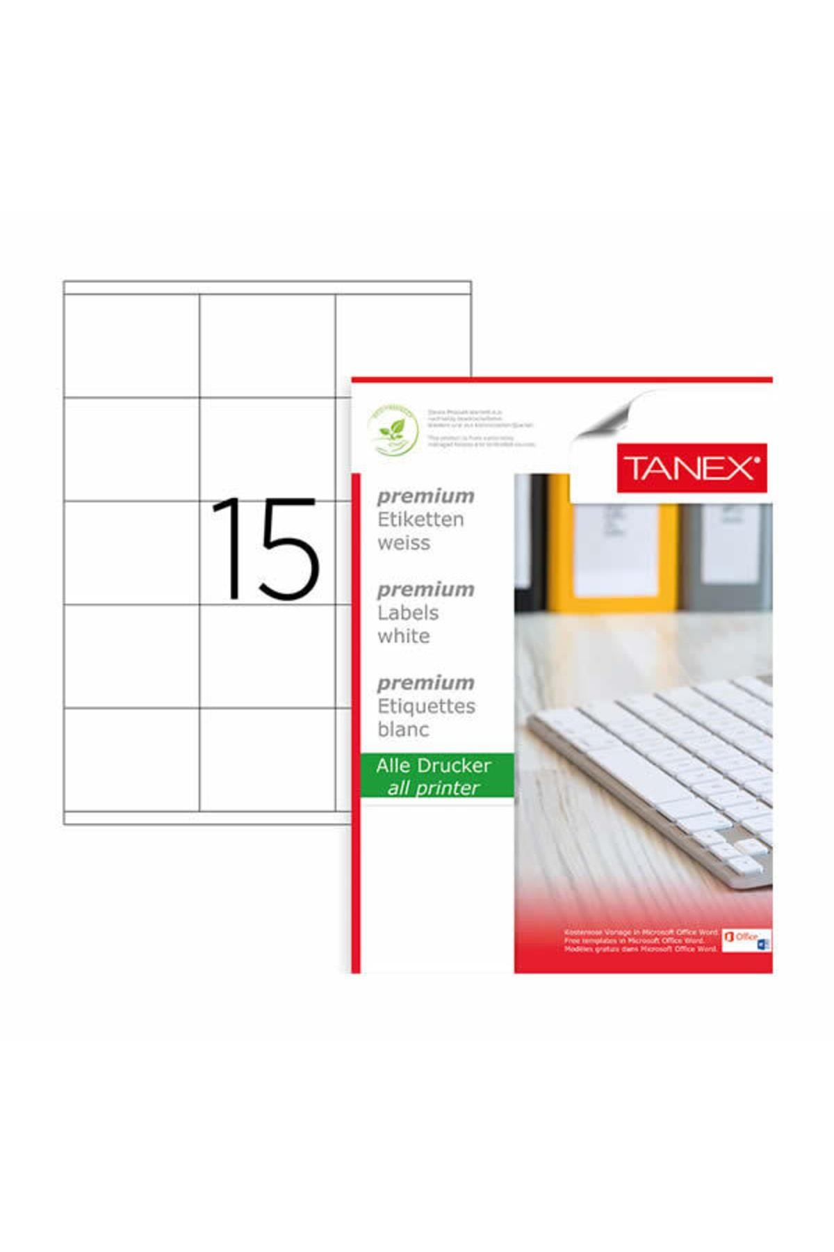 Tanex Lazer Etiket 100 YP 70x56 Laser-Copy-Inkjet TW-2115