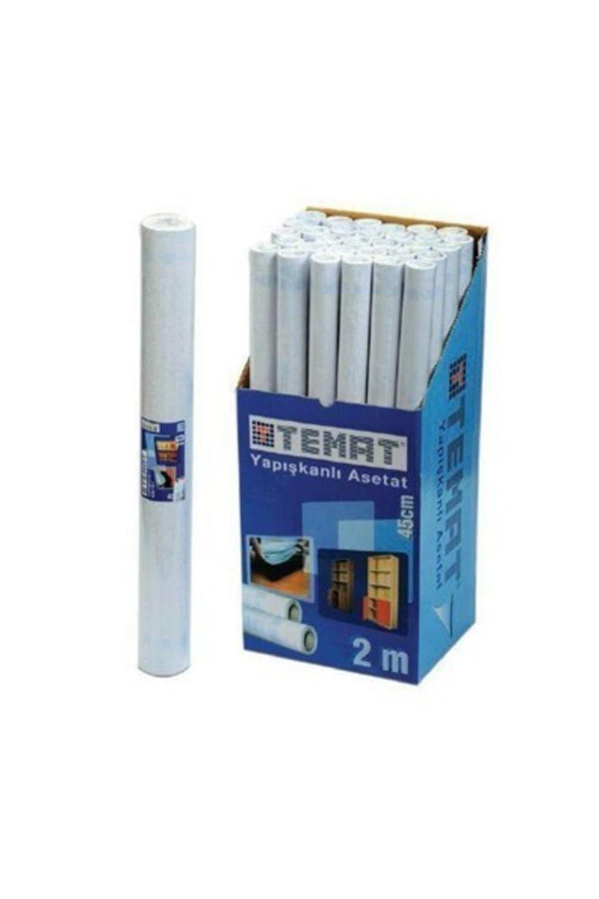 Temat Asetat Yapışkanlı Rulo 45 CM x 10 MT Şeffaf 11593