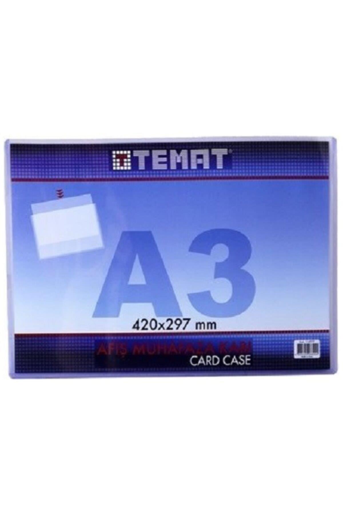 Temat Tabela Poşeti (Afiş Muhafaza Kabı) A3 (1 Paket 20 Adet)
