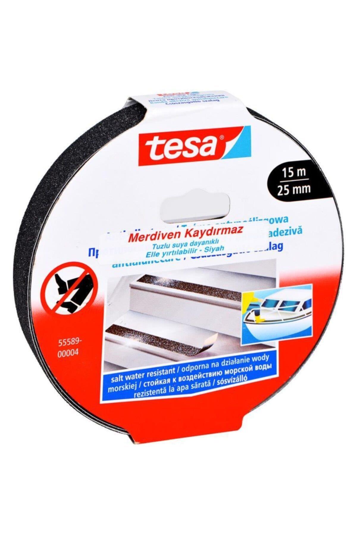 Tesa Bant Merdiven Kaydırmaz Siyah 15x25 55589-00004-11