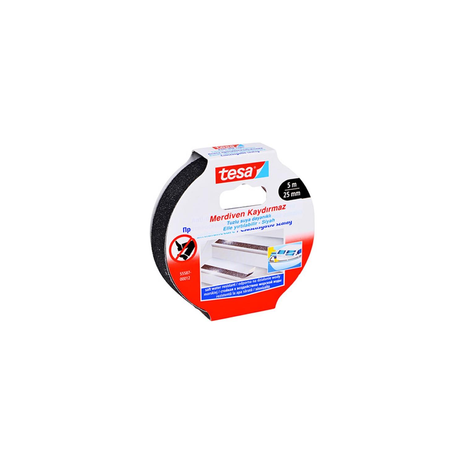 Tesa Bant Merdiven Kaydırmaz Siyah 5x25 55587-00012