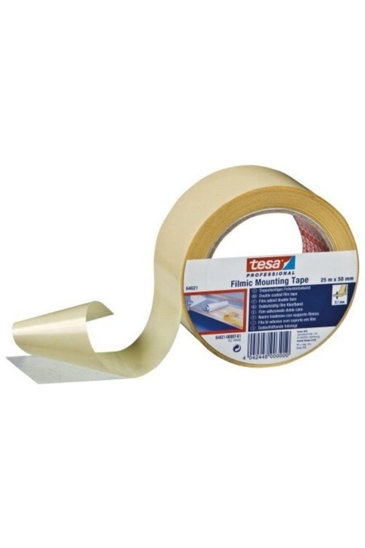 Tesa Çift Taraflı Bant Filmik Şeffaf 25x12 