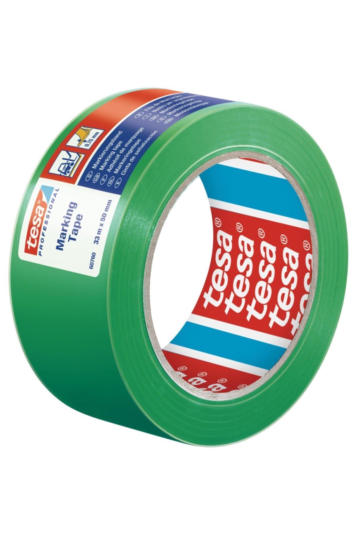 Tesa İkaz Bandı Yer İşaretleme Yeşil 33x50 60760-00097-15