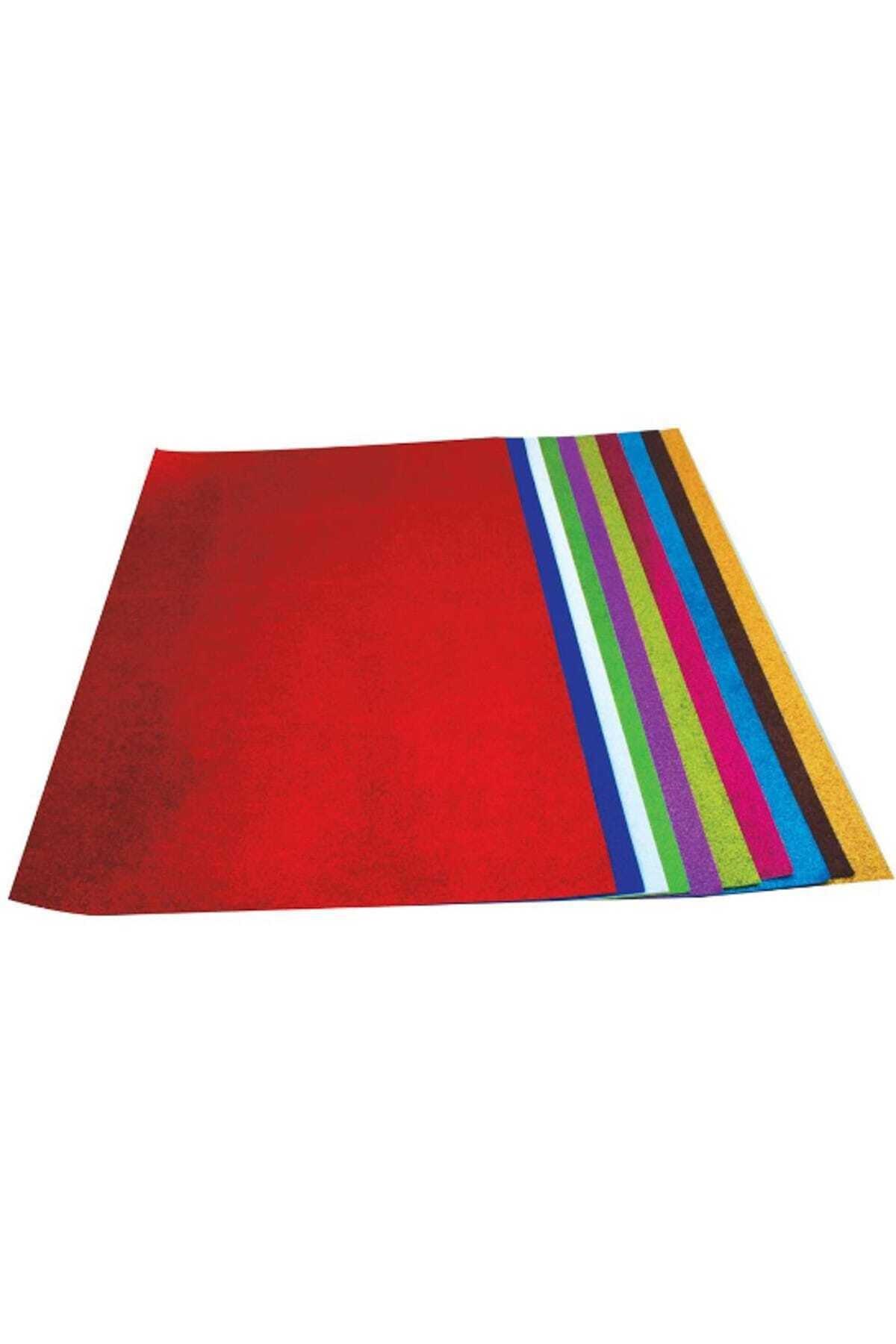 Ticon Fon Kartonu Simli 50 x 70 Cm Simli Gümüş Fon Kartonu (10 Lu Paket)