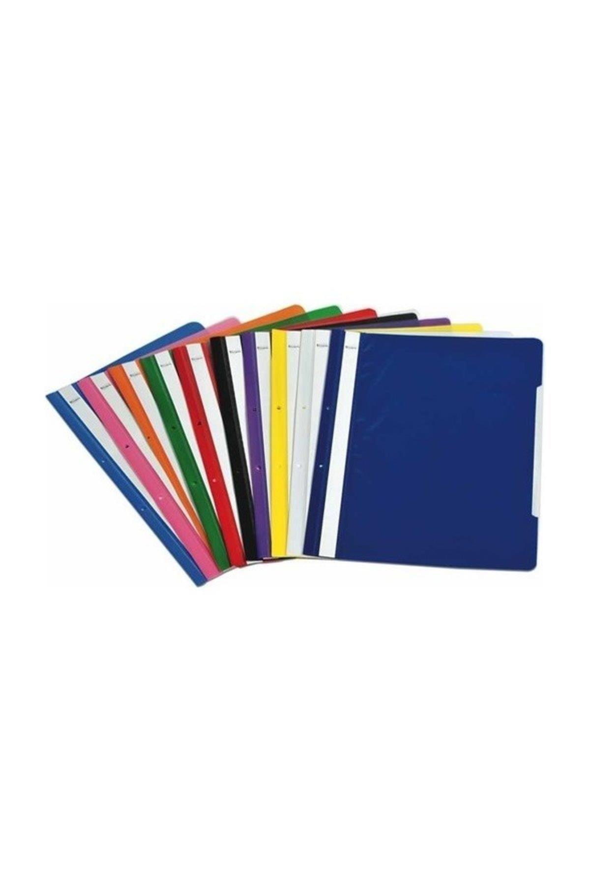 Ticon Telli Dosya Plastik Yeşil (50 Li Paket)