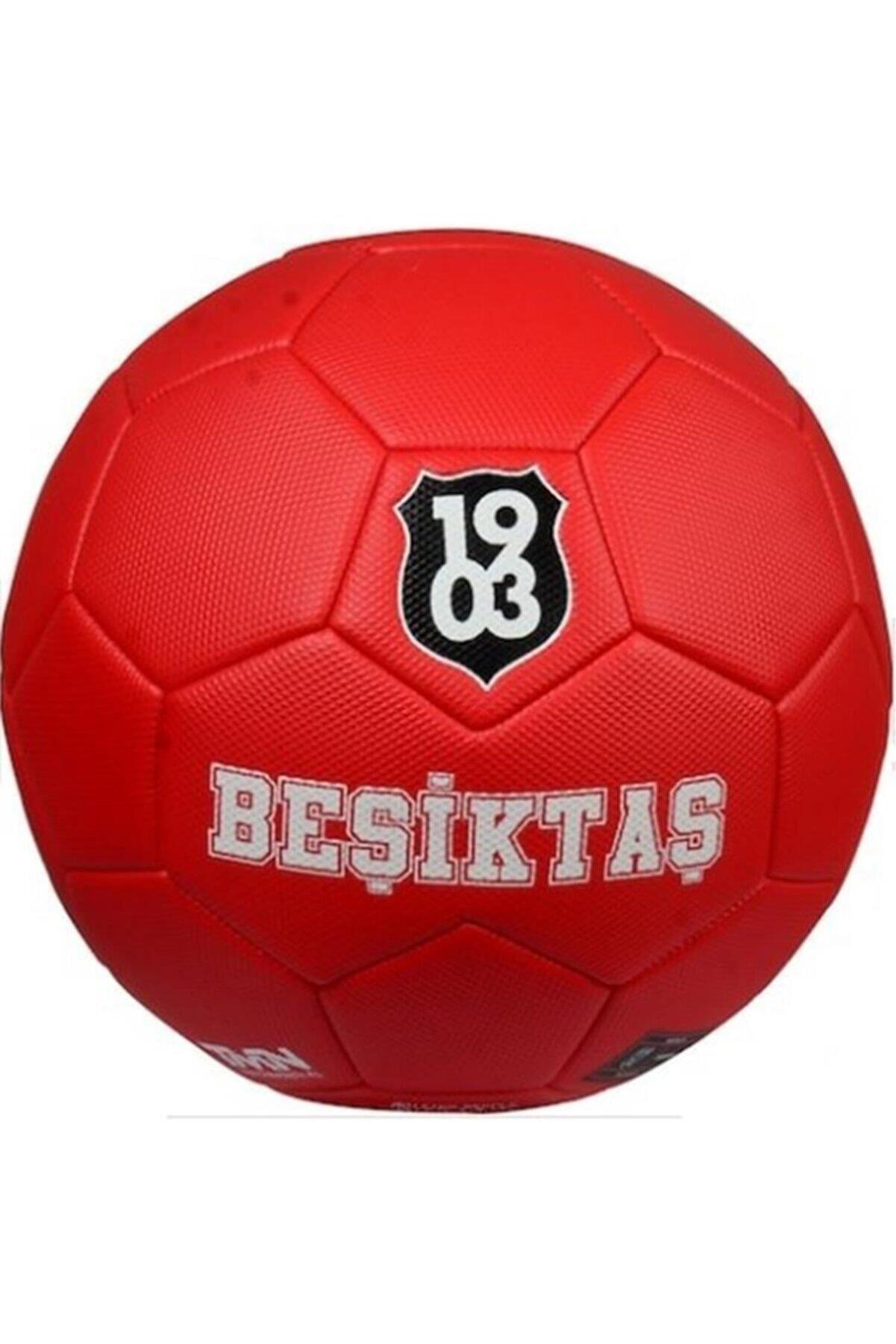 Timon Ojinal Lisanslı Beşiktaş Premium Futbol Topu Kırmızı No:5