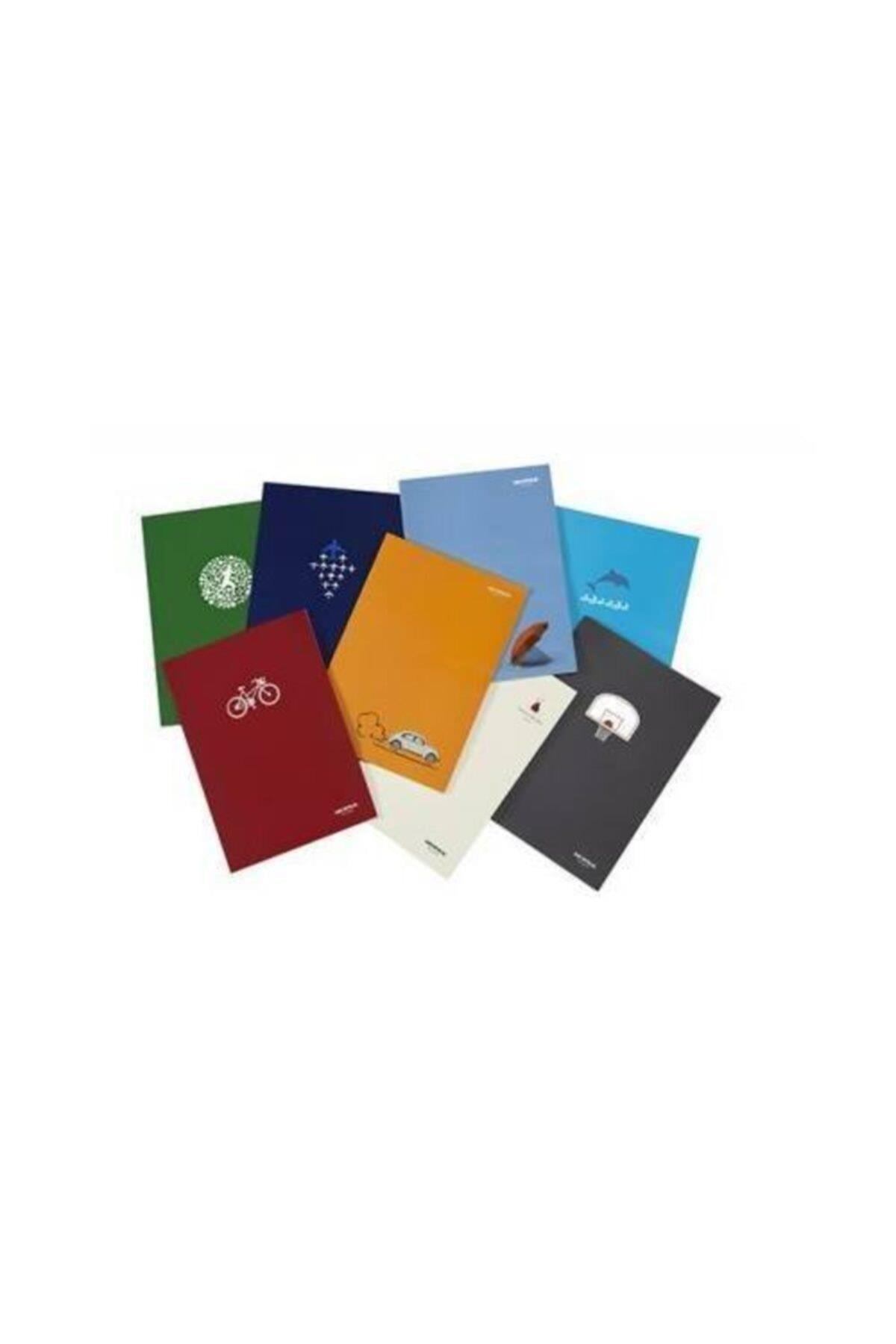Tnote Defter Sert Kapak Ciltli Lastiksiz 120 YP Beyaz Sayfa 20x28 202802-Ç