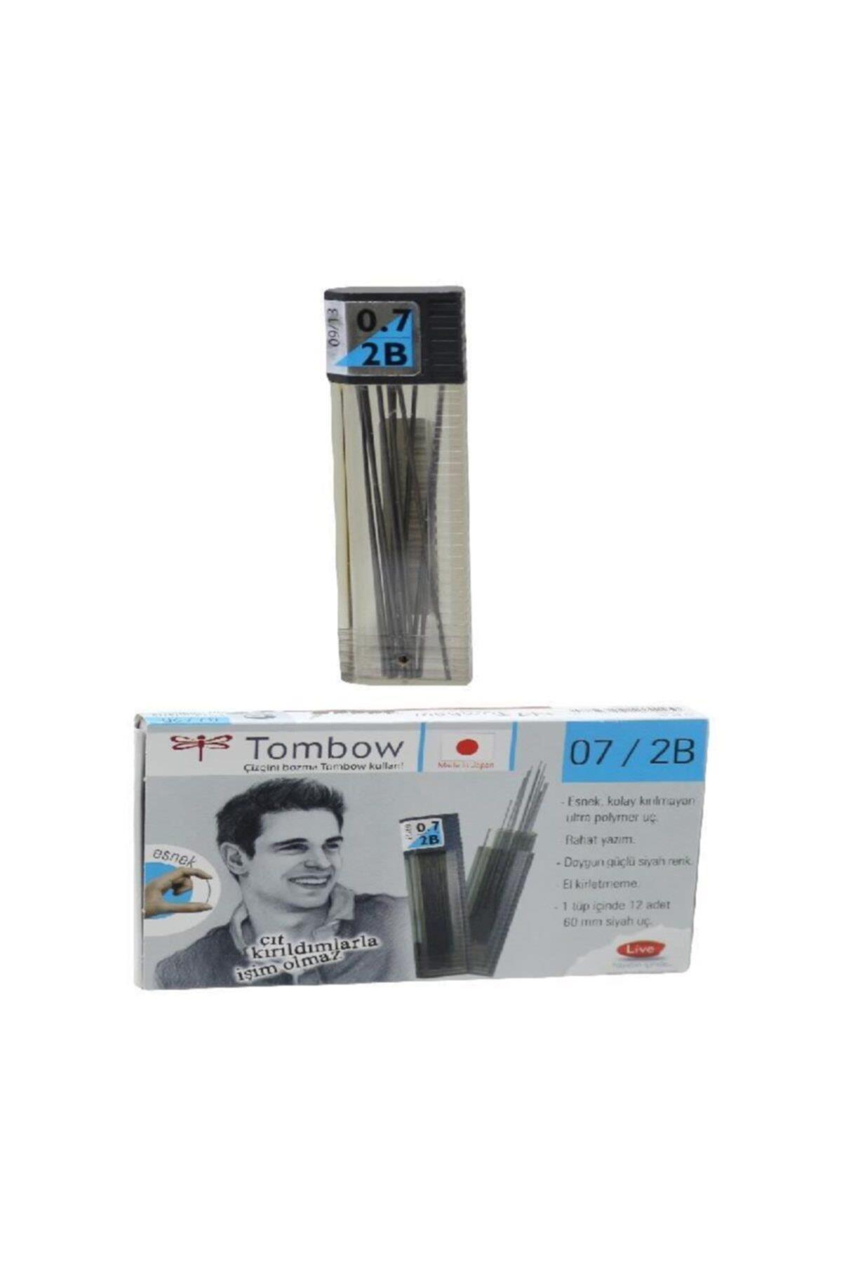 Tombow Min 0,7 Mm 2b Versatil Kalem Ucu Klasik 12 Li (1 Paket 12 Tüp)